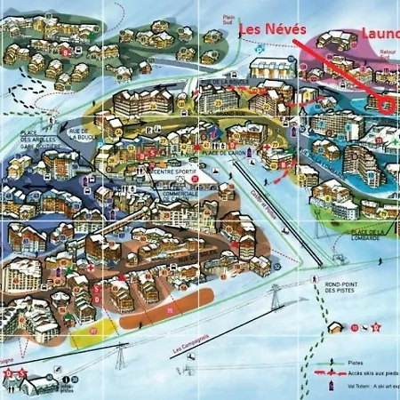 Apartment Neves - Location: Pour 4 Personnes Dans Un Quartier Jeune Et Anime Les Neves Mae-9062 Val Thorens